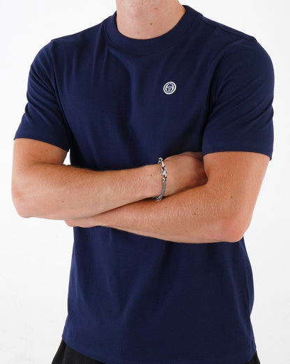 Sergio Tacchini Andrea T Shirt Navy Blue