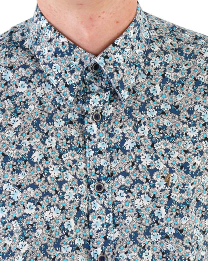 Gabicci Vintage Harry Shirt Blue