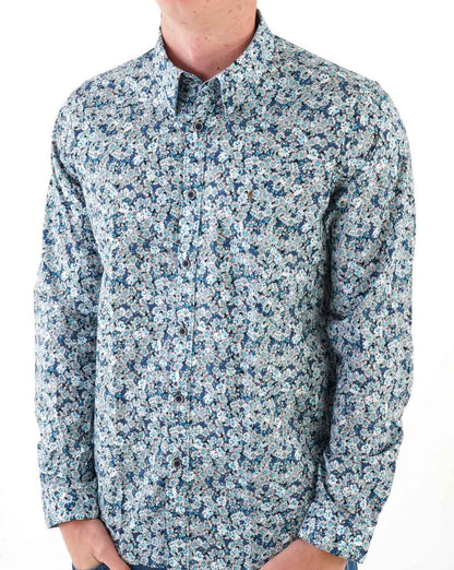 Gabicci Vintage Harry Shirt Blue