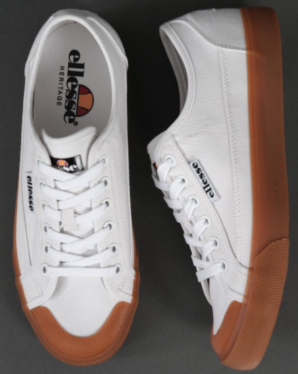 Ellesse Ento Vulcanized Pumps White/Gum