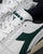 Diadora Davis Leather Trainer White/Green/Navy