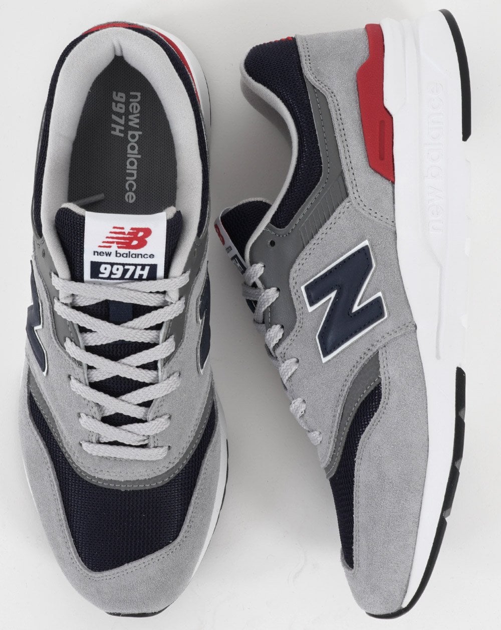 New Balance 997 Trainer Grey/Black/Red