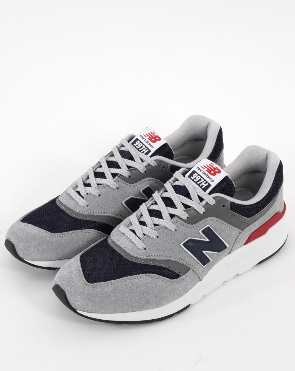 New Balance 997 Trainer Grey/Black/Red