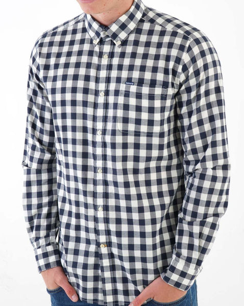 Barbour Drover Tailored Fit Shirt Navy
