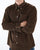 Barbour Ramsey Tailored Cord Shirt Brown