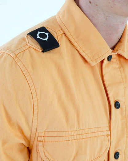 Ma.strum Two Pocket Overshirt Orange
