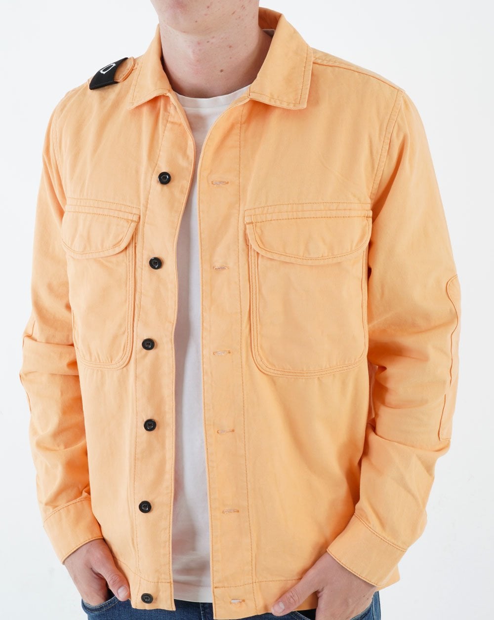 Ma.strum Two Pocket Overshirt Orange