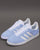 Adidas Gazelle Trainers Sky/White
