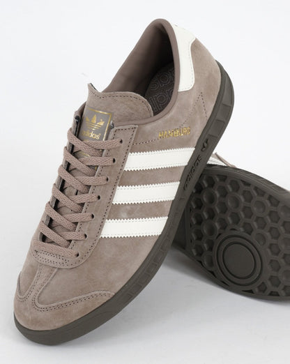 Adidas Hamburg Trainers Dark Sand/Off White