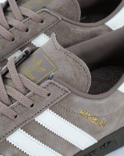 Adidas Hamburg Trainers Dark Sand/Off White