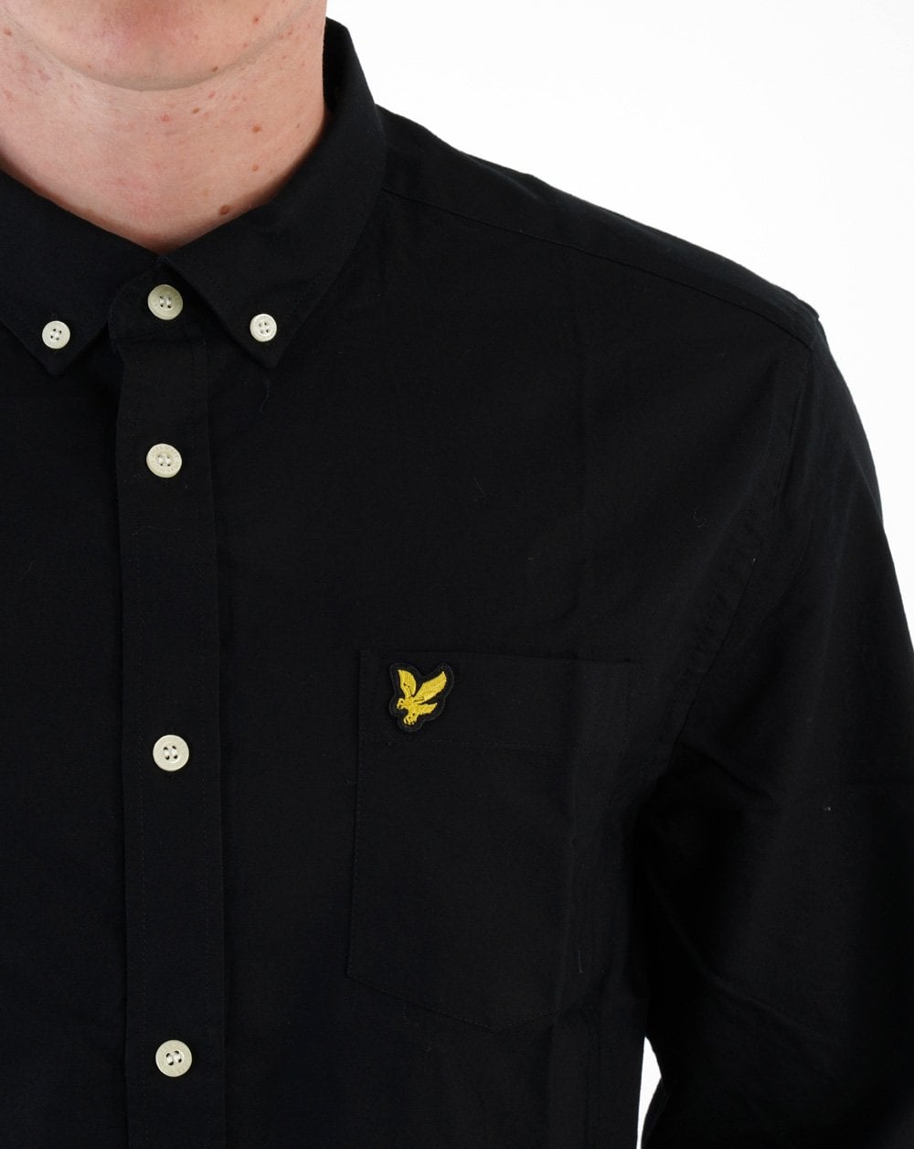 Lyle & Scott Oxford Shirt Black