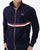 Sergio Tacchini Dallas Velour Track Top Navy Blue