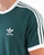 Adidas Originals 3 Stripes T Shirt Mineral Green