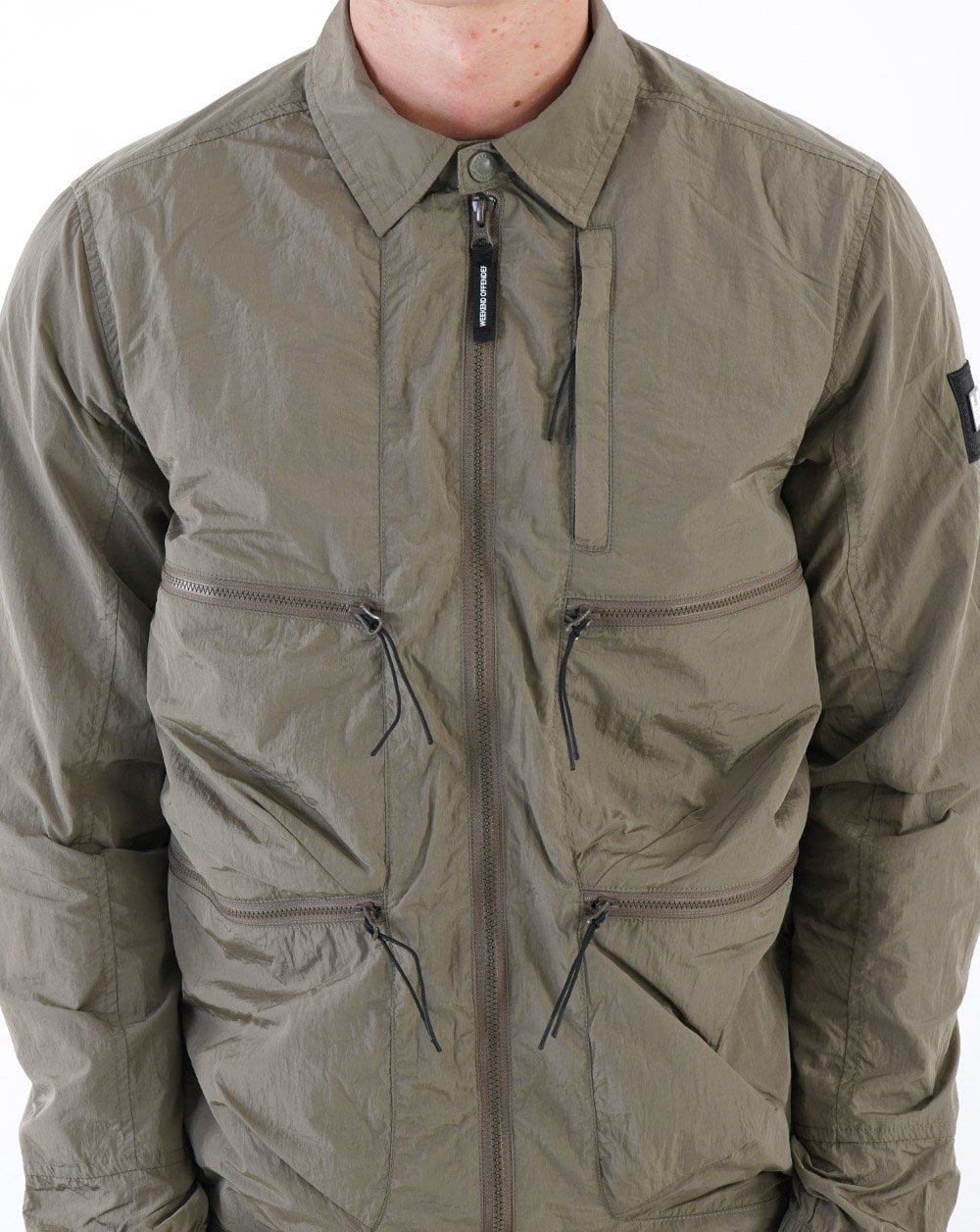 Weekend Offender Montreal Overshirt Grey