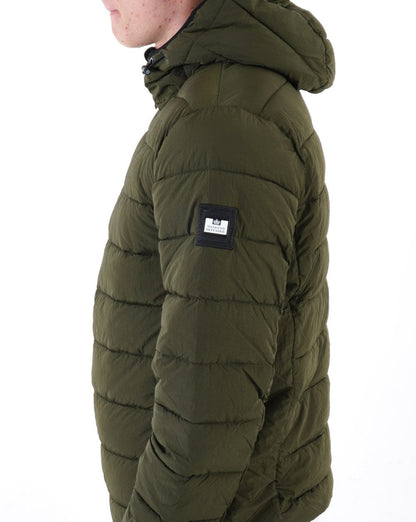 Weekend Offender La Guardia Padded Jacket Dark Green