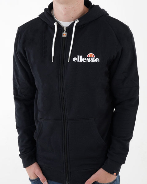 Ellesse Full Zip Hoody Black
