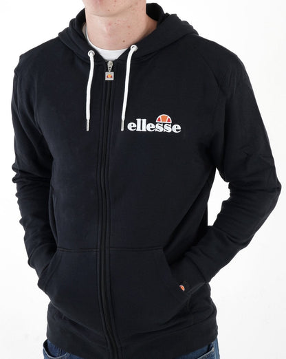 Ellesse Full Zip Hoody Black
