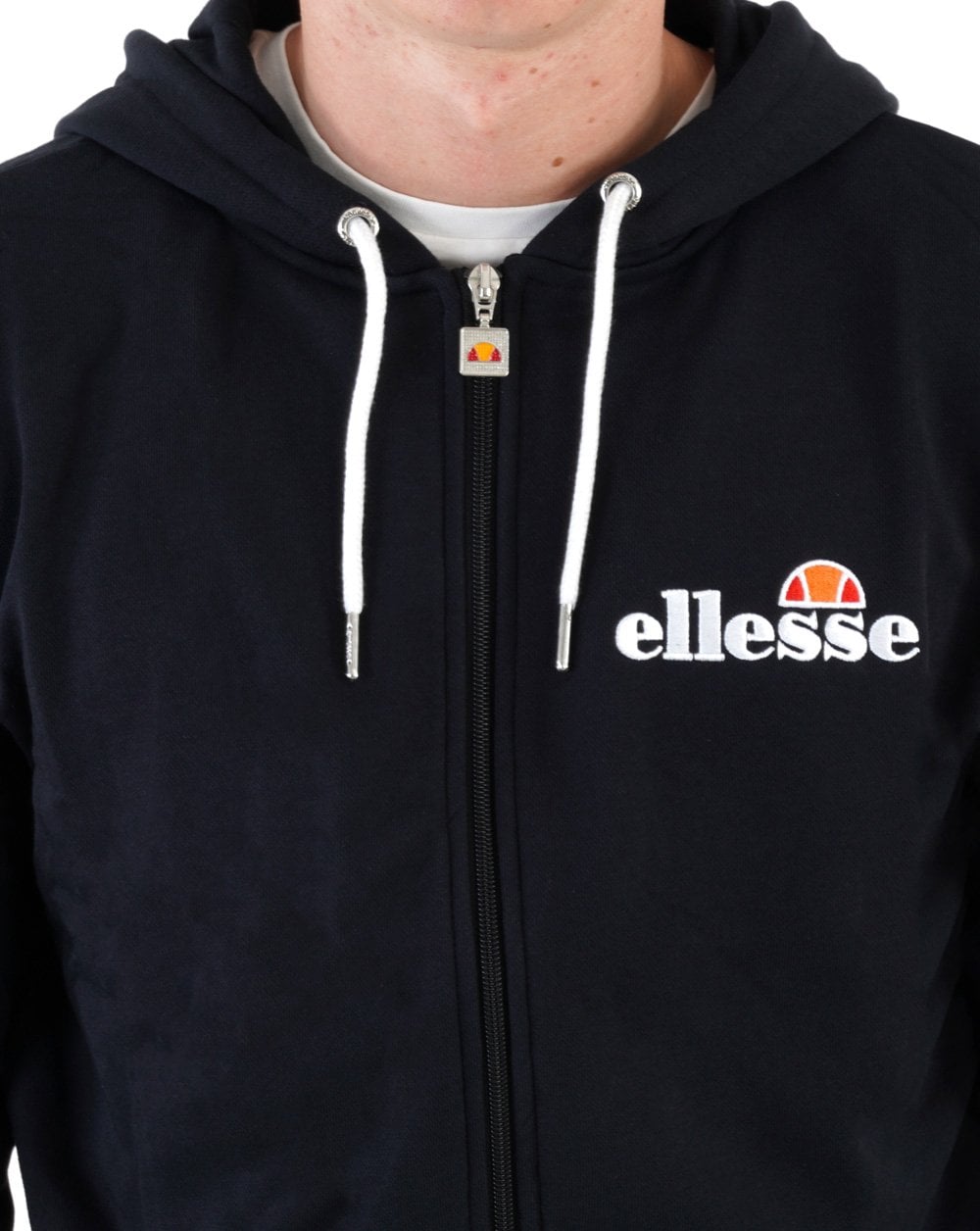 Ellesse Full Zip Hoody Black