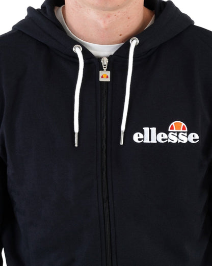 Ellesse Full Zip Hoody Black