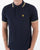 Trojan Twin Tipped Pique Polo Navy