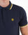 Trojan Twin Tipped Pique Polo Navy