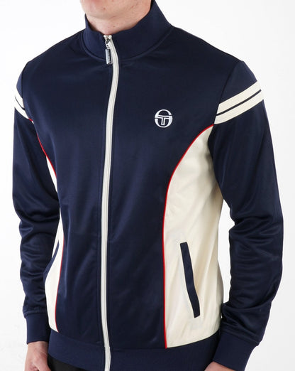 Sergio Tacchini Fjord Track Top Navy/Cream/Red
