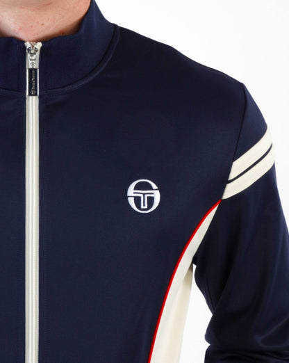Sergio Tacchini Fjord Track Top Navy/Cream/Red