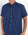 Trojan Classic Oxford Short Sleeve Shirt Navy