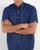 Trojan Classic Oxford Short Sleeve Shirt Navy