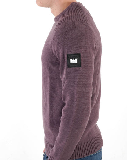 Weekend Offender Zagreb Knit Dark Grape