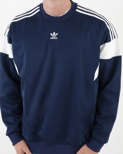 Adidas Originals Cutline Crew Sweat Night Indigo