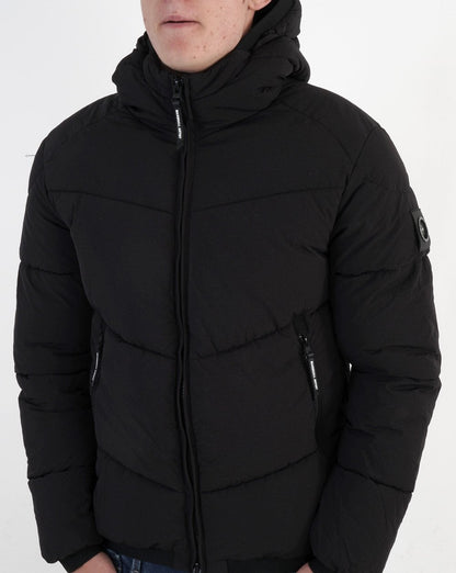 Marshall Artist Transalpino Bubble Jacket Black