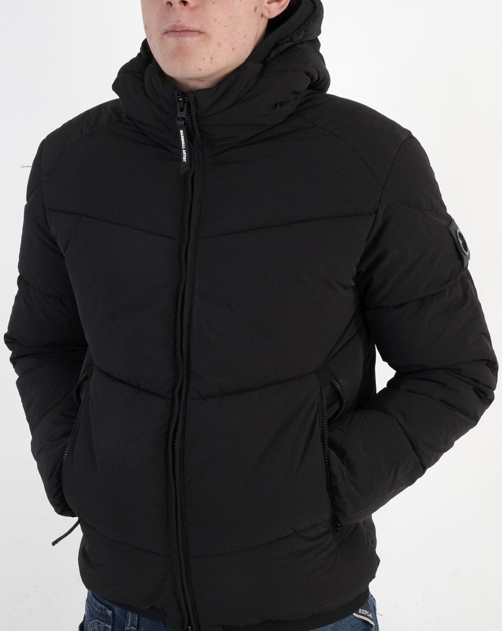 Marshall Artist Transalpino Bubble Jacket Black