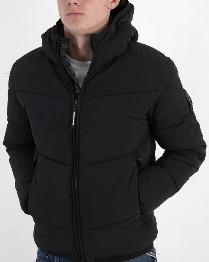 Marshall Artist Transalpino Bubble Jacket Black