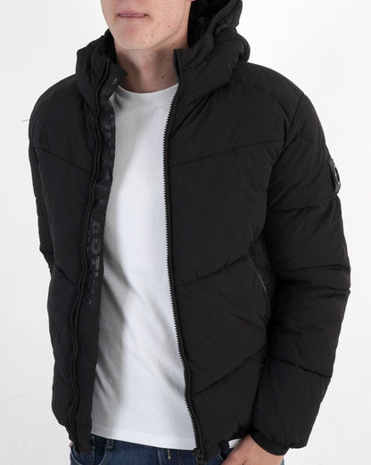 Marshall Artist Transalpino Bubble Jacket Black