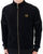 Sergio Tacchini Orion Rib Velour Track Top Black