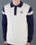 Sergio Tacchini Ravi LS Knitted Polo Buttercream/Navy