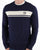 Sergio Tacchini Masters Knitted Jumper Navy Blue/White