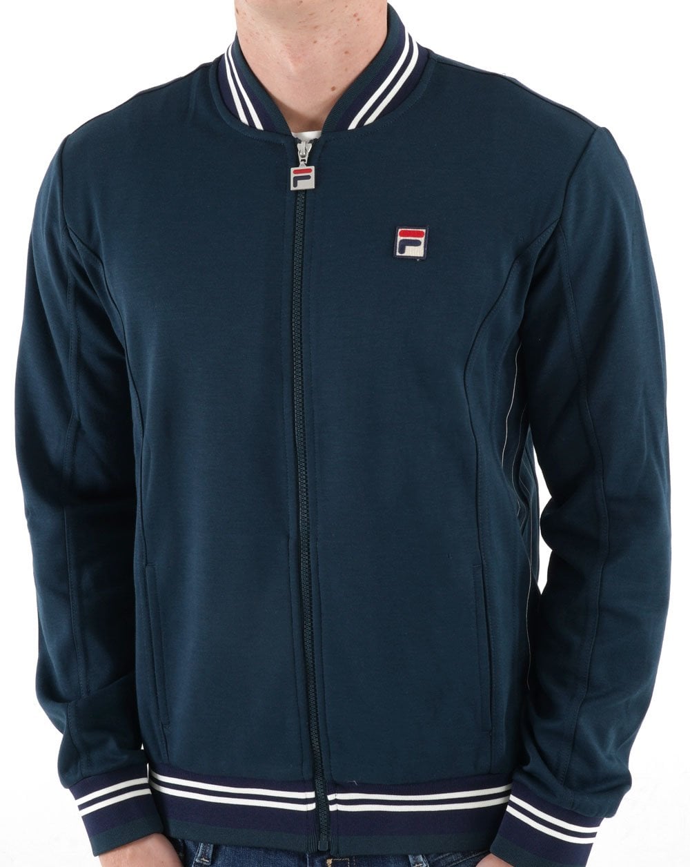 Fila Vintage Settanta 2 Track Top Dark Teal