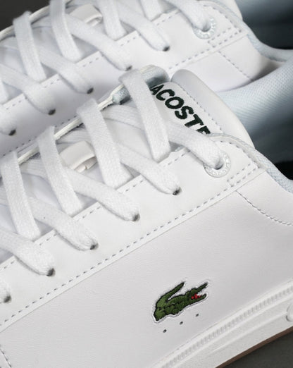 Lacoste Graduate Pro Leather Trainer White/Dark Green