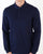 Lacoste Long Sleeve Tonal Paris Polo Shirt Navy