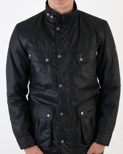 Barbour International Tourer Duke Wax Jacket Black