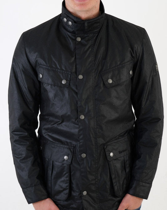 Barbour International Barbour International Tourer Duke Wax Jacket Black