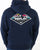 Replay Mountain Print Hooded Sweatshirt Navy Blue
