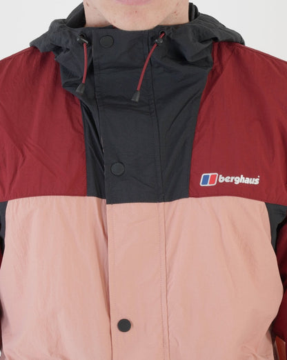 Berghaus U Urb Windbreaker Pink/Dark Red/Black