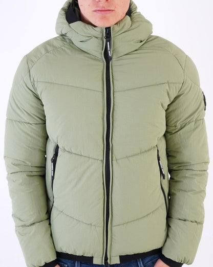 Marshall Artist Transalpino Bubble Jacket Green