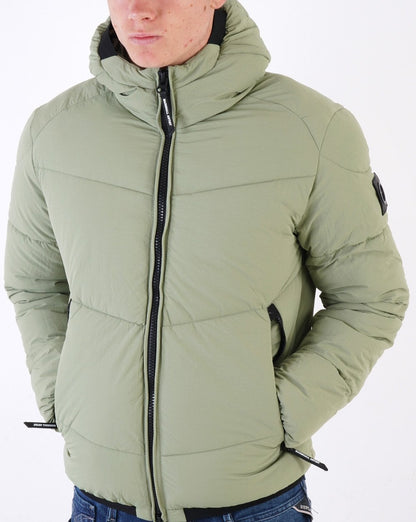 Marshall Artist Transalpino Bubble Jacket Green