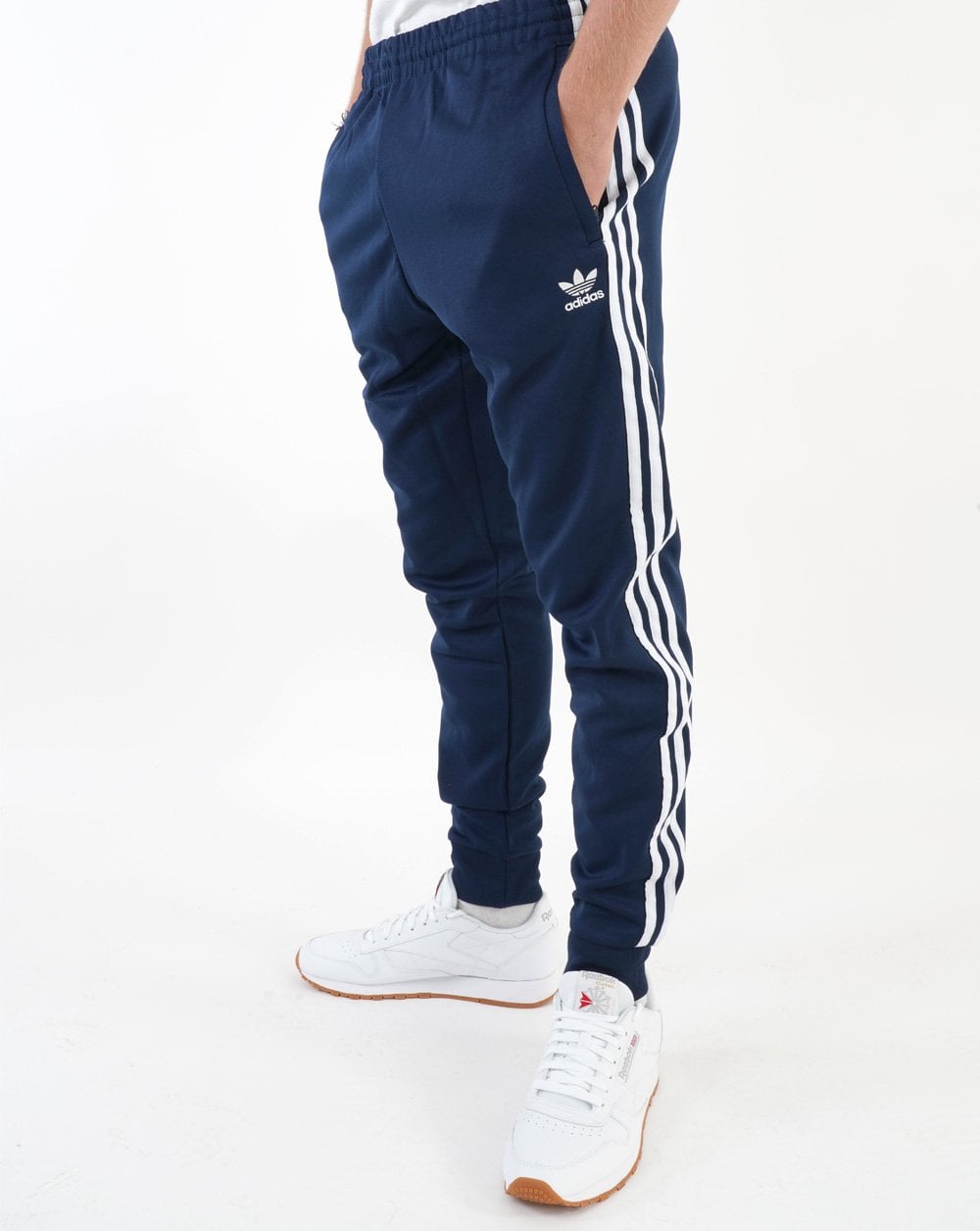Adidas Originals Superstar Track Pants Navy Blue