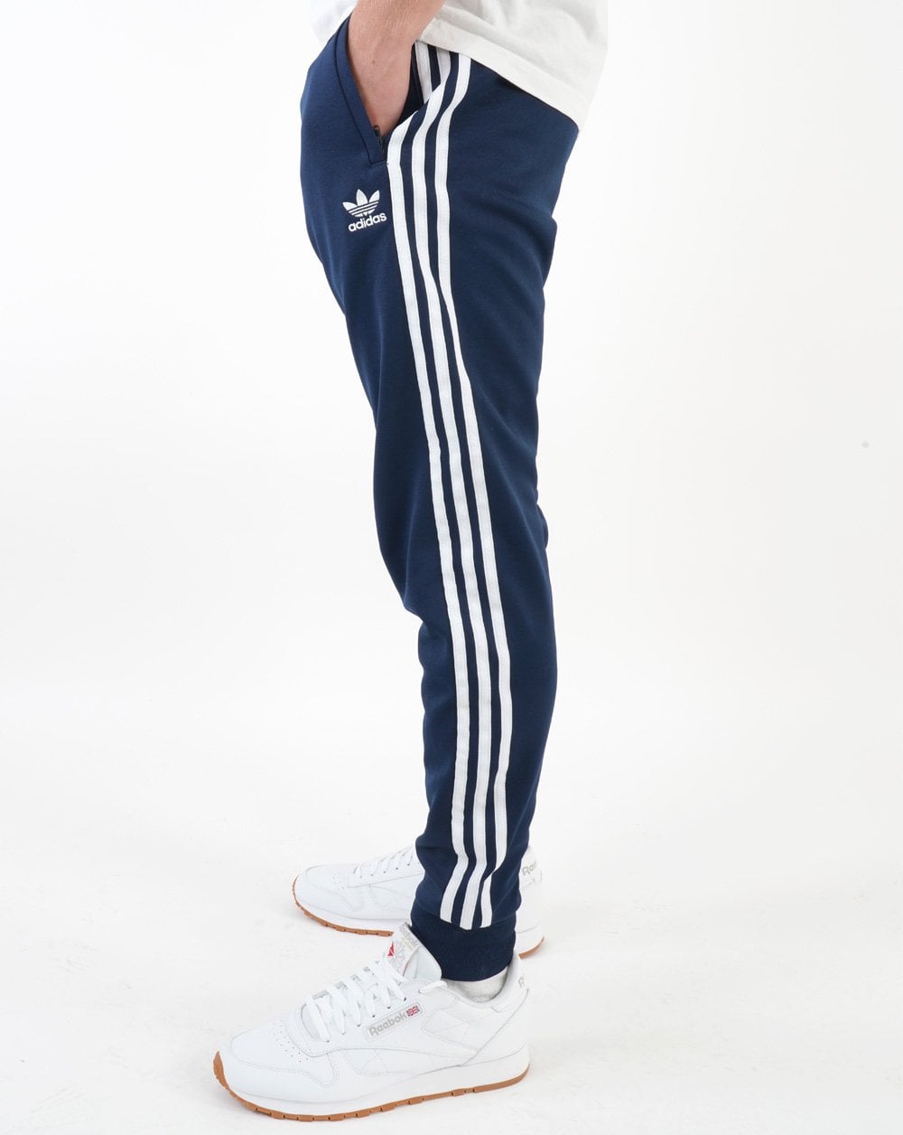 Adidas Originals Superstar Track Pants Navy Blue