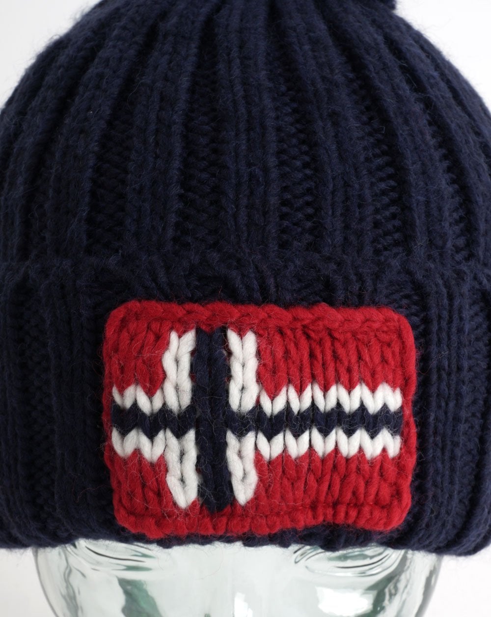 Napapijri Semiury Bobble Hat Blue Marine